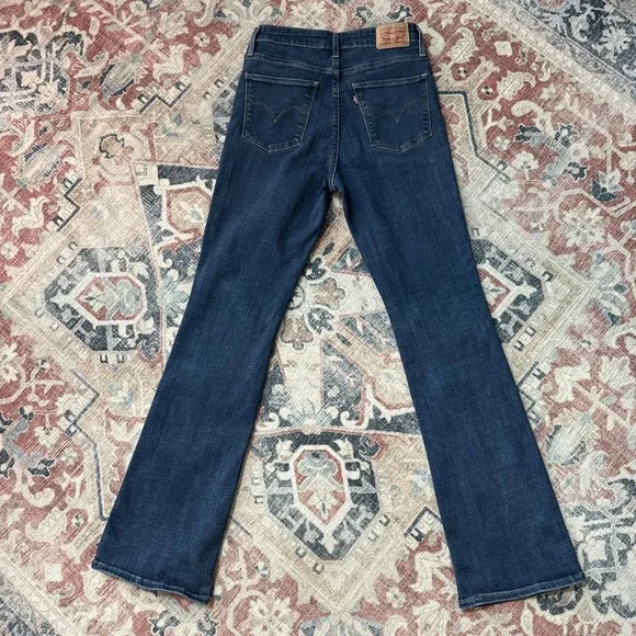 Levi's‎ 725 Women's 28 High Rise Bootcut Denim Jeans 28x32 - Picture 3 of 8